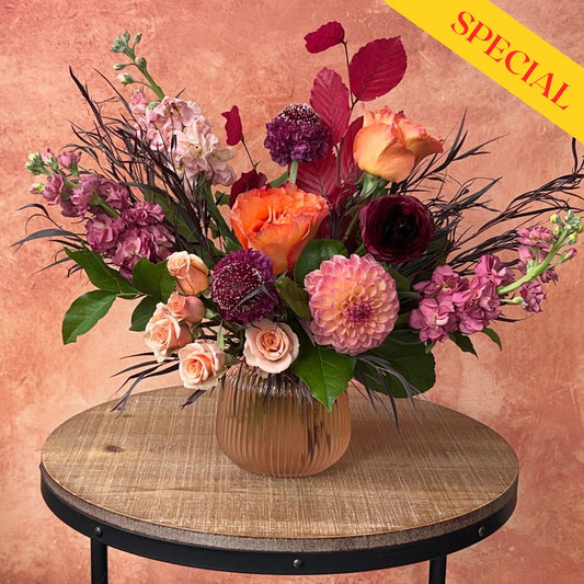Blush of Fall - Buy these Flowers and GET one greeting card for FREE