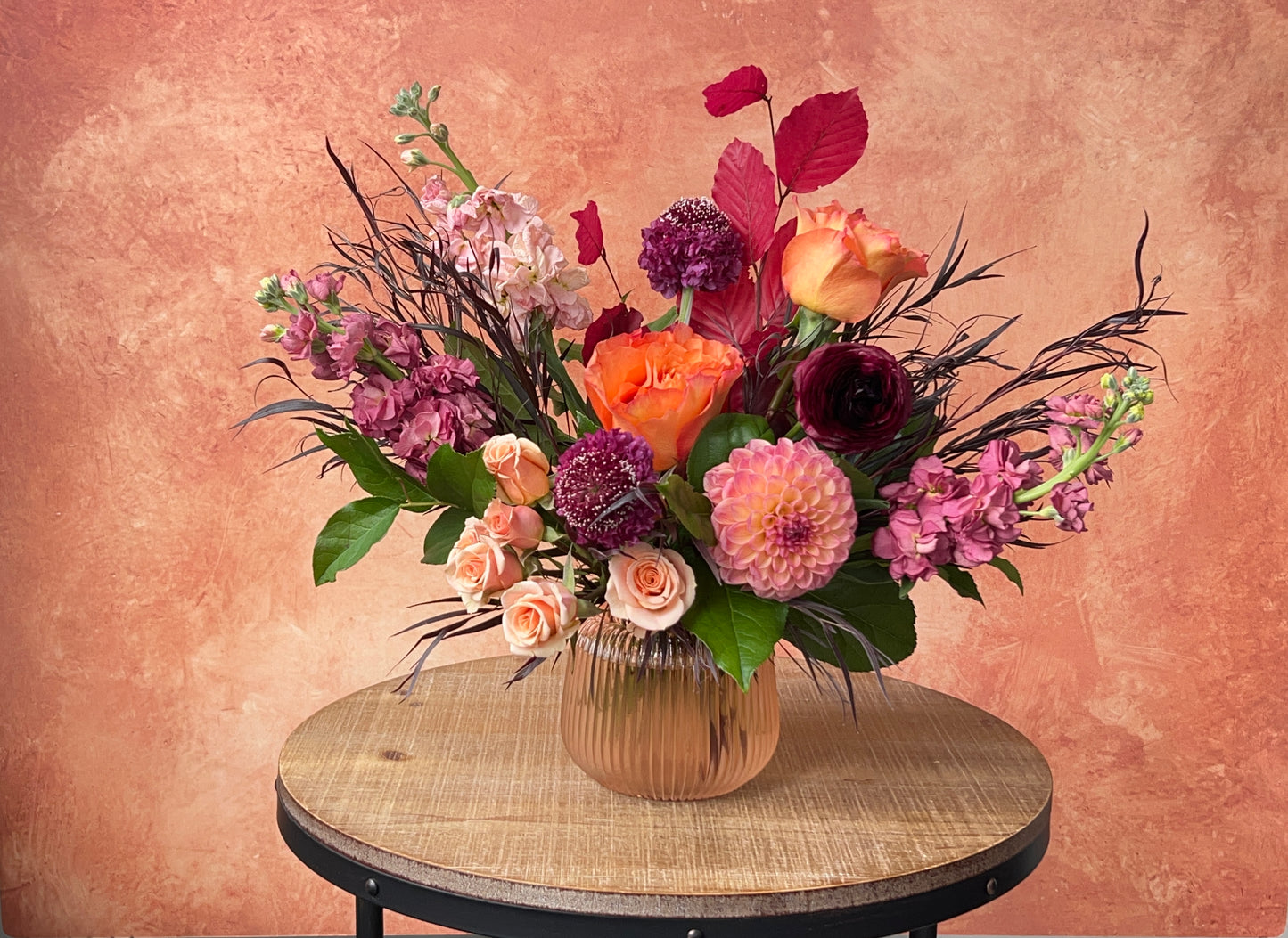 Blush of Fall - Autumn Flowers