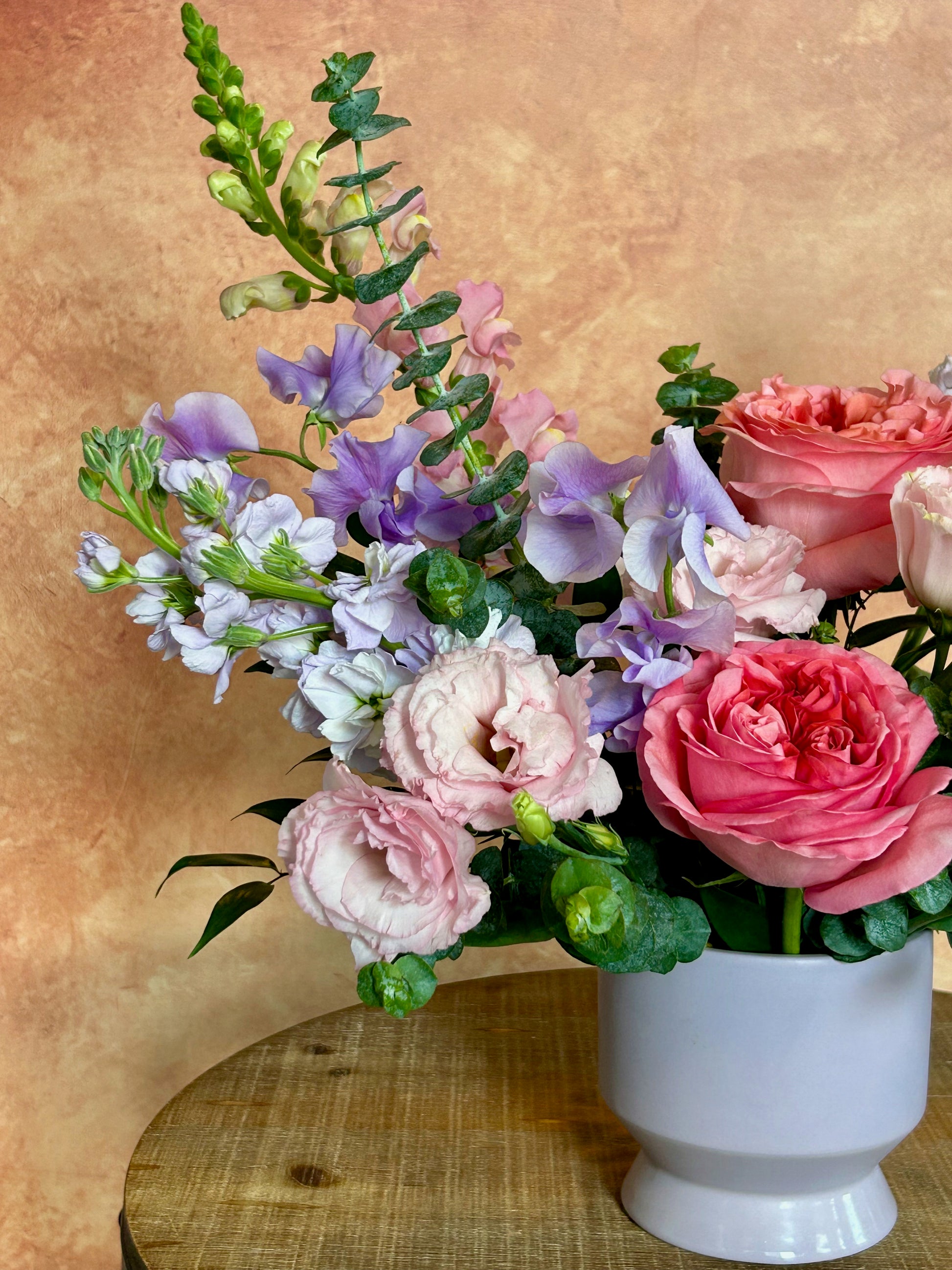 lavender plant in vase Sweet Amour