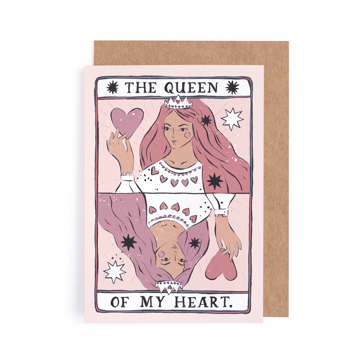 The Queen of My Heart -Card