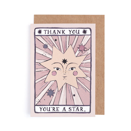 Thank you - You're a Star Card