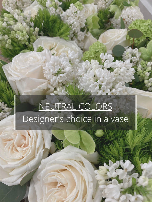 Neutral Colors in a vase